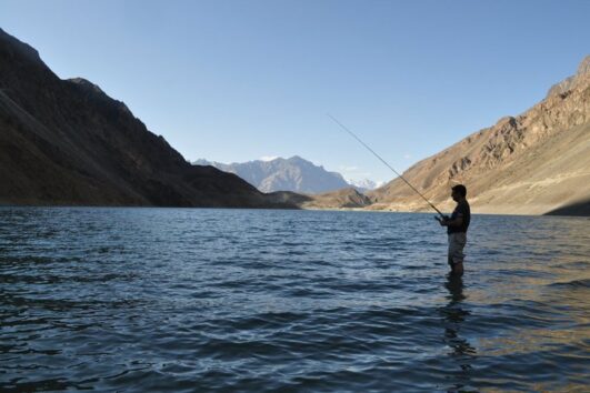 fishing tour in Pakistan.