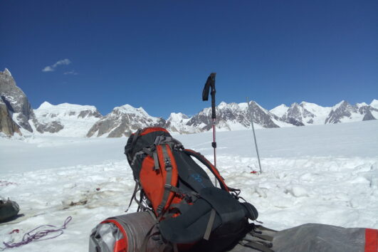 Snow lake and Hispar la trek